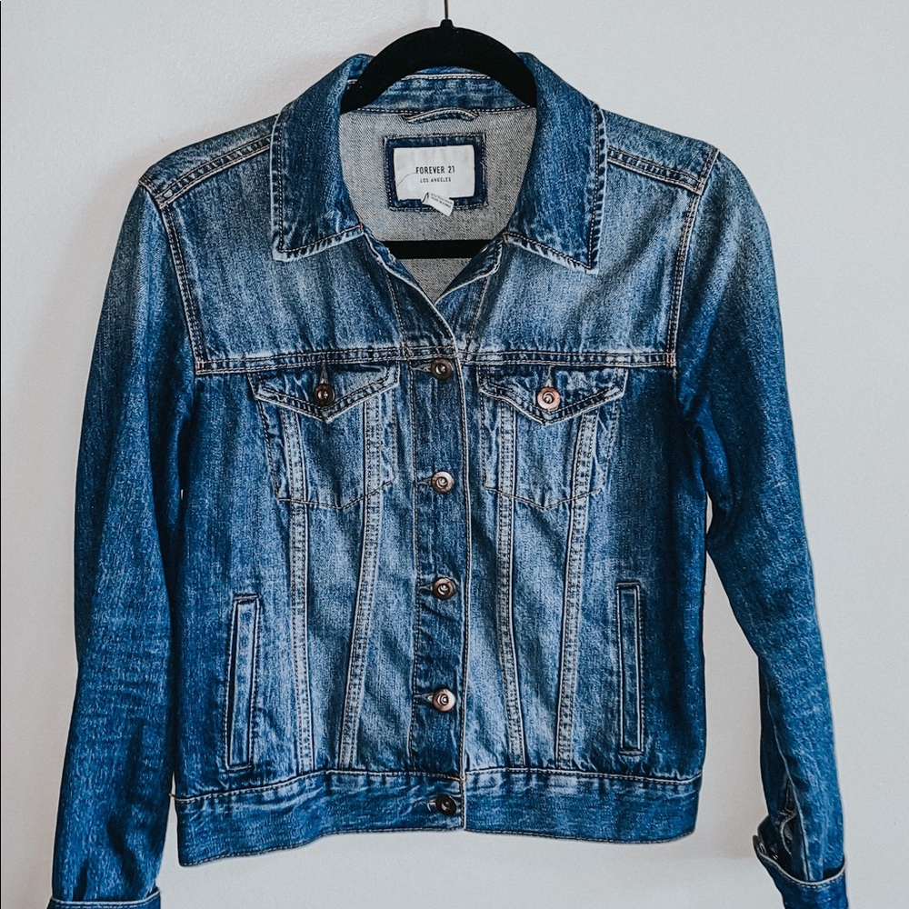 trendy denim jean jacket